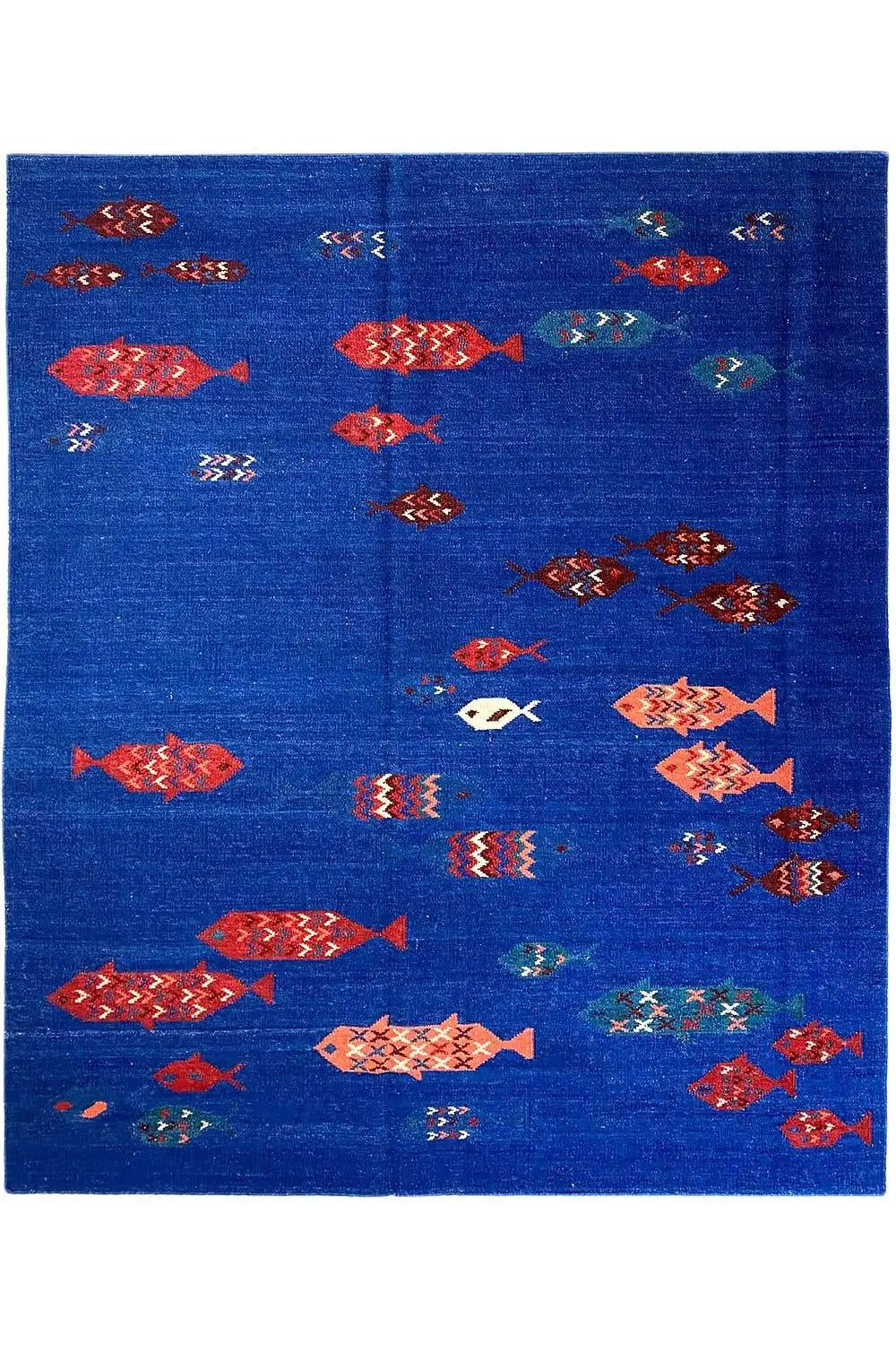 Kilim Qashqai - 13874 (239x176cm) - German Carpet Shop