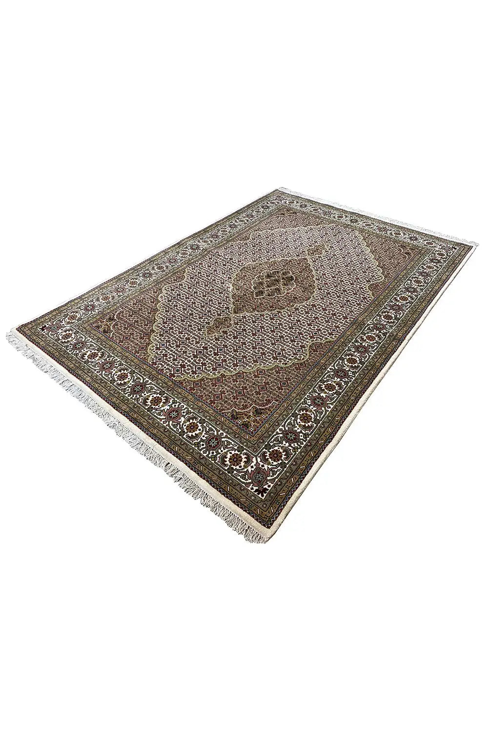 Indo Täbriz Teppich - 1419411 (245x173cm) - German Carpet Shop