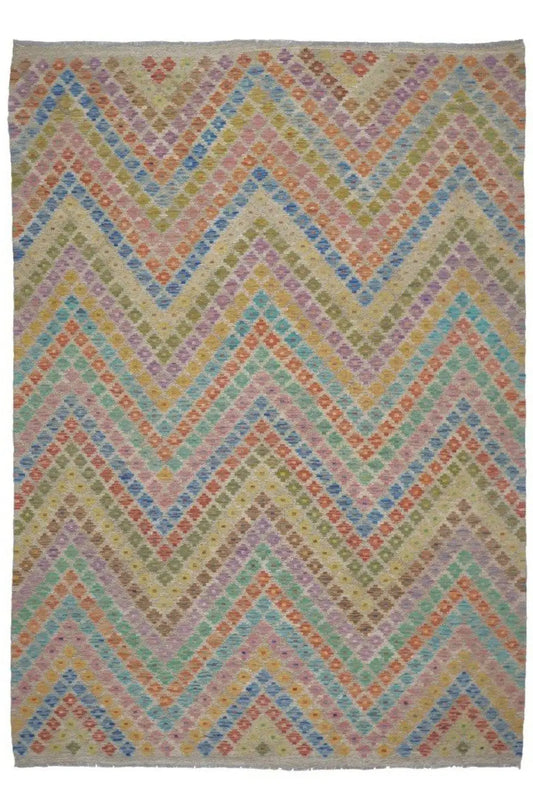 Kelim - Afghan (298x210 cm) - German Carpet Shop