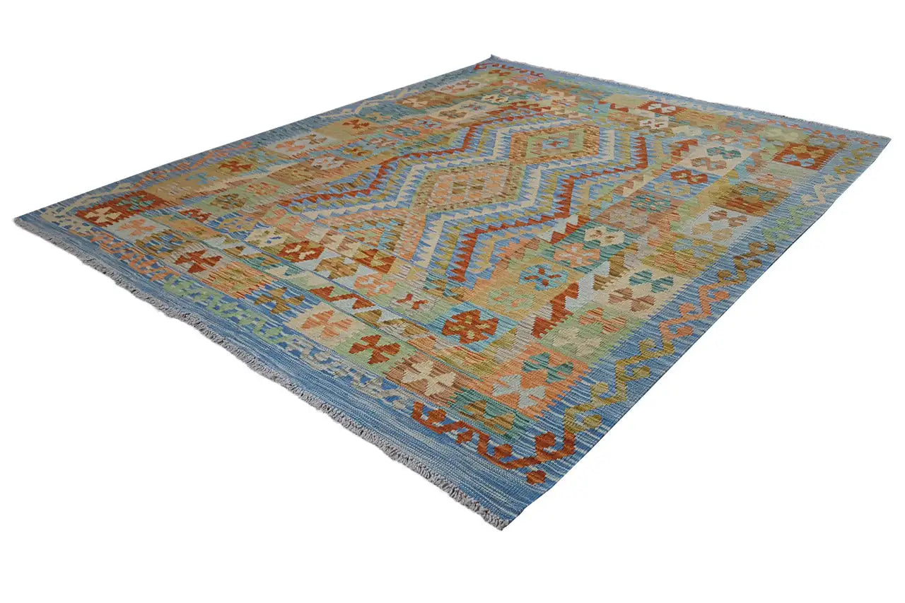 Kelim Afghan - 8565 (159x200cm) - German Carpet Shop