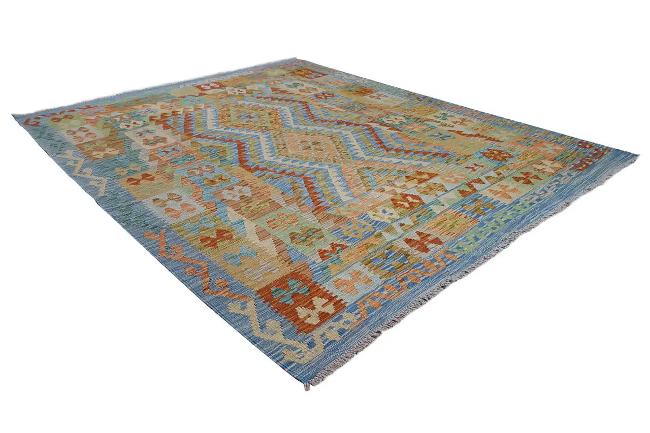 Kelim Afghan - 8565 (159x200cm) - German Carpet Shop