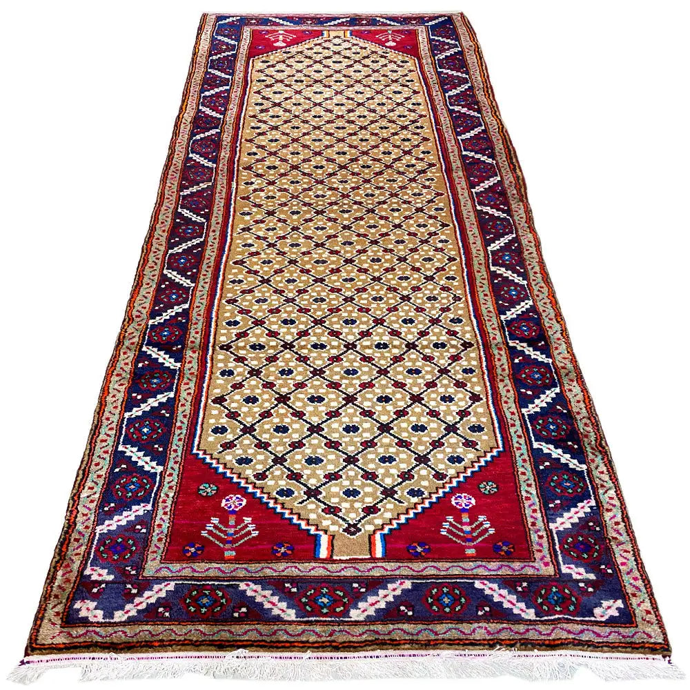  Hamadan - Läufer (302x103 cm) - Premium Teppich from German Carpet Shop - Just €249! Shop now at German Carpet Shop