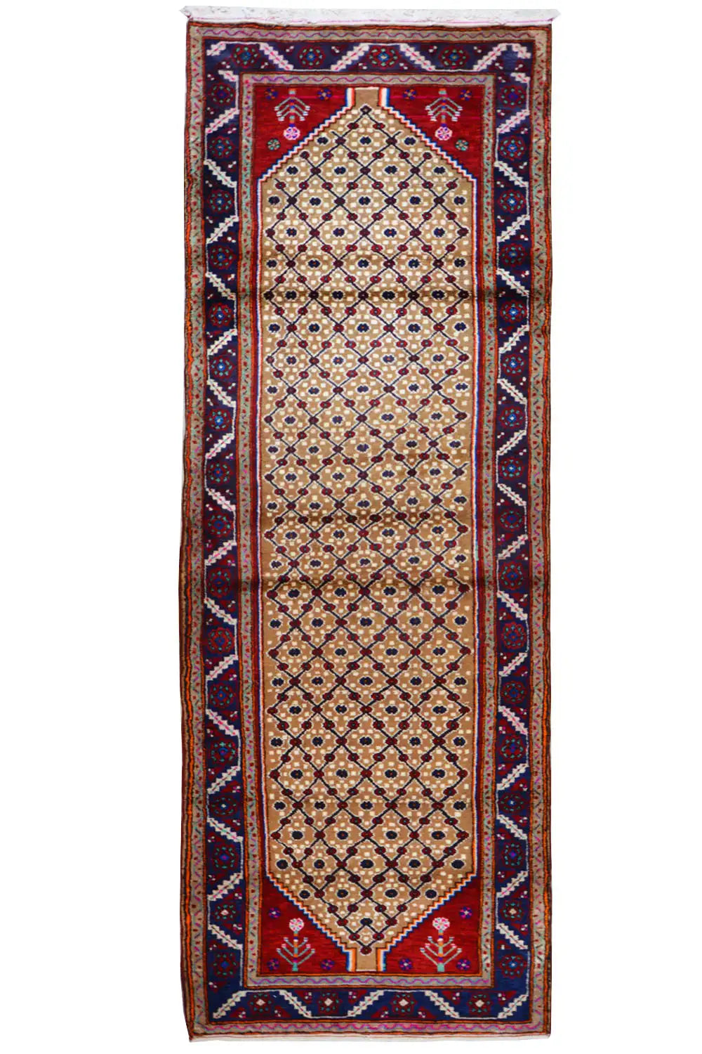  Hamadan - Läufer (302x103 cm) - Premium Teppich from German Carpet Shop - Just €249! Shop now at German Carpet Shop