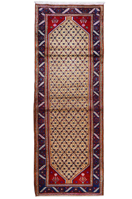  Hamadan - Läufer (302x103 cm) - Premium Teppich from German Carpet Shop - Just €249! Shop now at German Carpet Shop