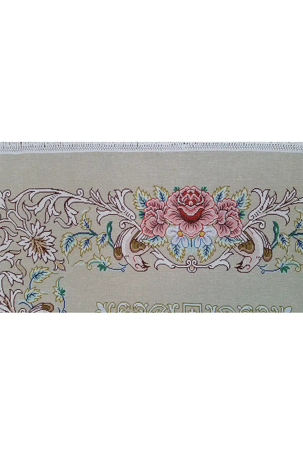 Ghom Seide Teppich - 904736 (195x53cm) - German Carpet Shop