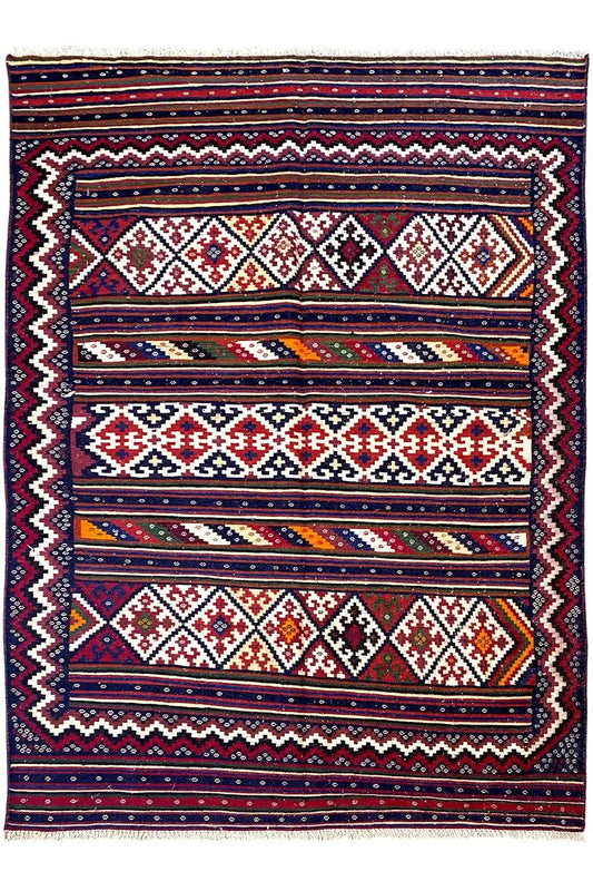 Kilim Sirjan - 905428 (224x141cm) - German Carpet Shop