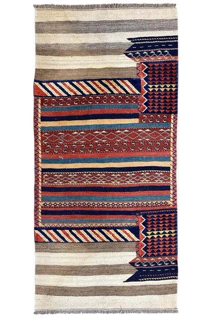 Kelim Bakhtiari (210x102cm) - German Carpet Shop
