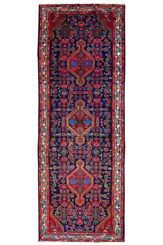  Hamadan - Läufer (326x115 cm) - Premium Teppich from German Carpet Shop - Just €239! Shop now at German Carpet Shop