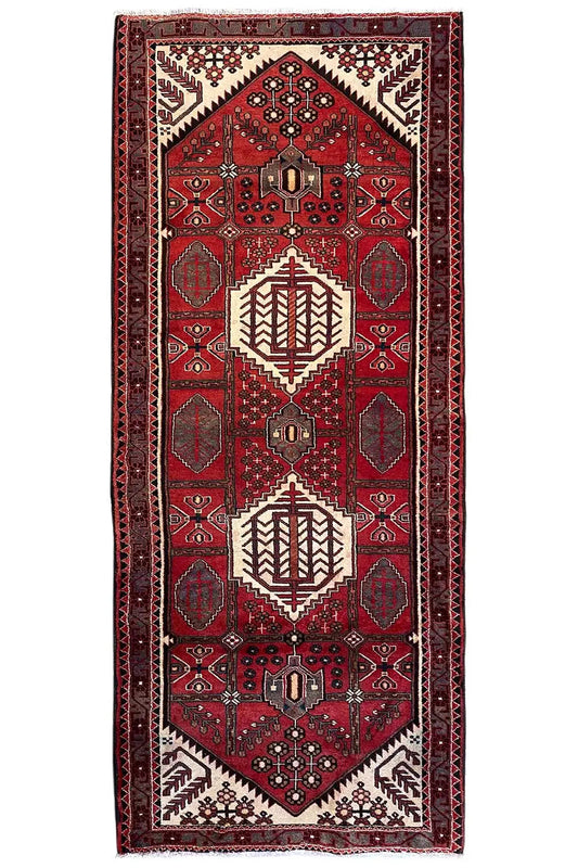  Hamadan - Läufer (294x115 cm) - Premium Teppich from German Carpet Shop - Just €249! Shop now at German Carpet Shop