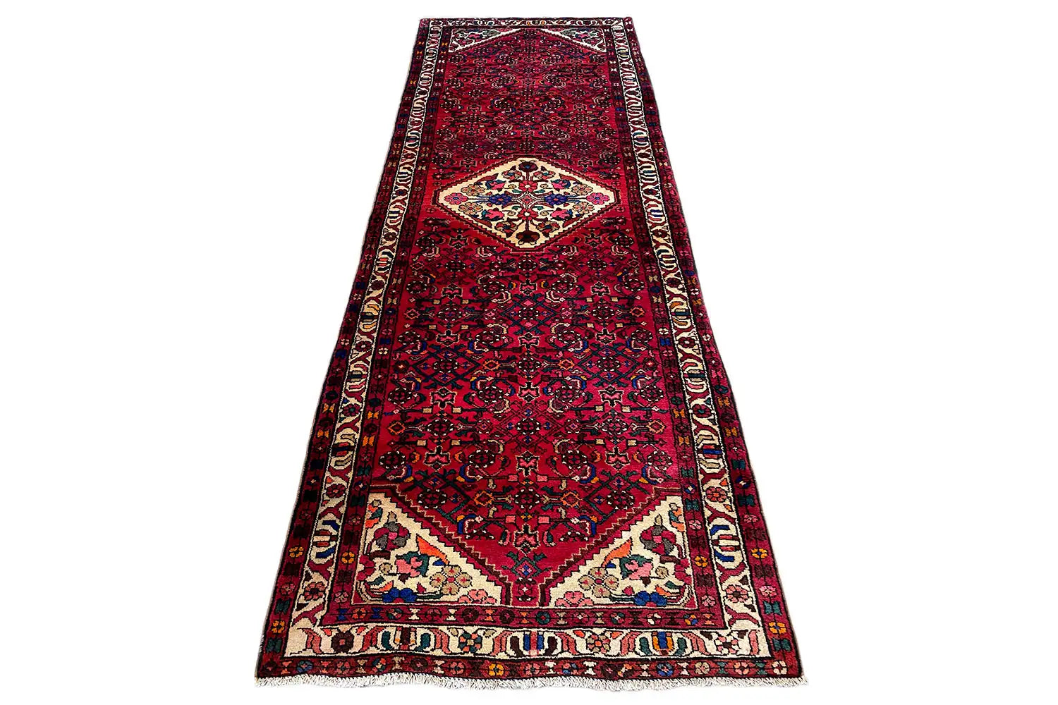  Hamadan - Läufer (297x107 cm) - Premium Teppich from German Carpet Shop - Just €794! Shop now at German Carpet Shop