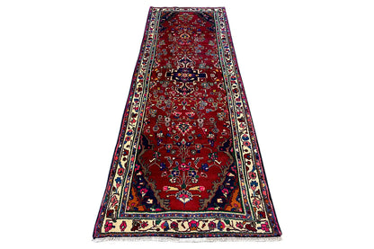 Hamadan - Läufer (309x106 cm) - Premium Teppich from German Carpet Shop - Just €249! Shop now at German Carpet Shop