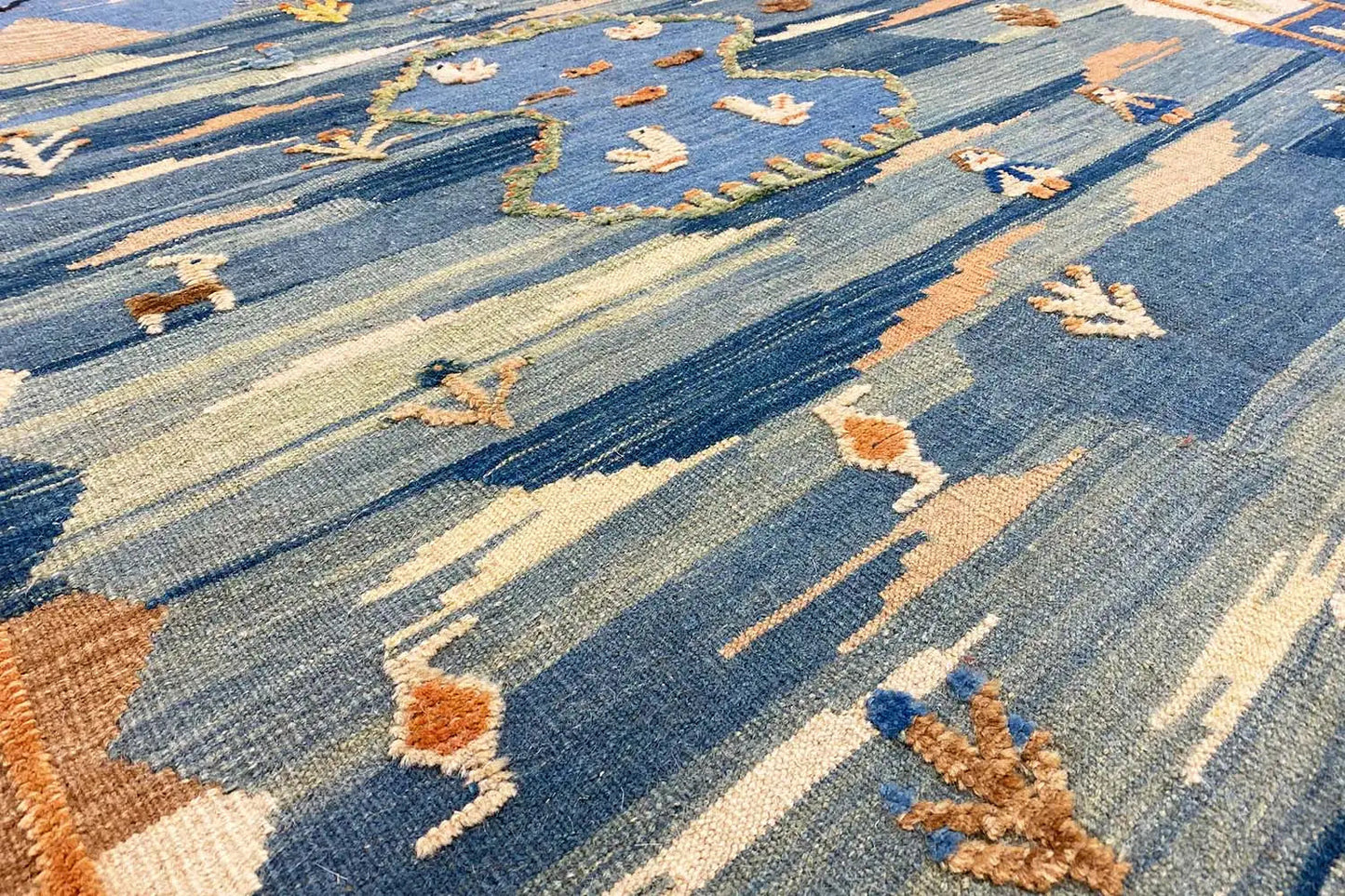 Kilim Qashqai - 605611 (210x154cm) - German Carpet Shop
