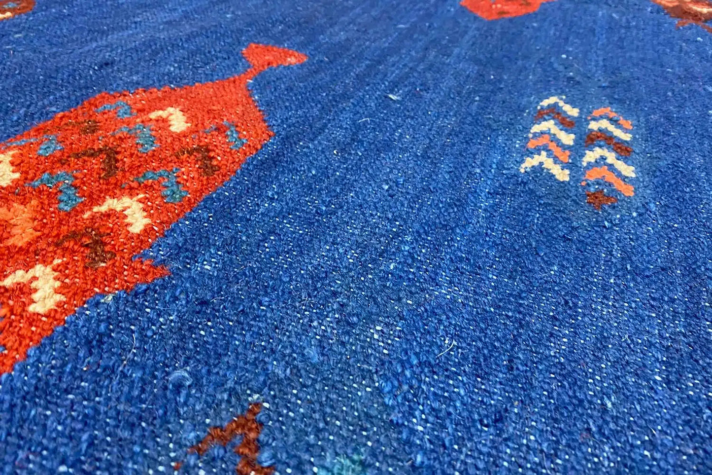Kilim Qashqai - 13874 (239x176cm) - German Carpet Shop