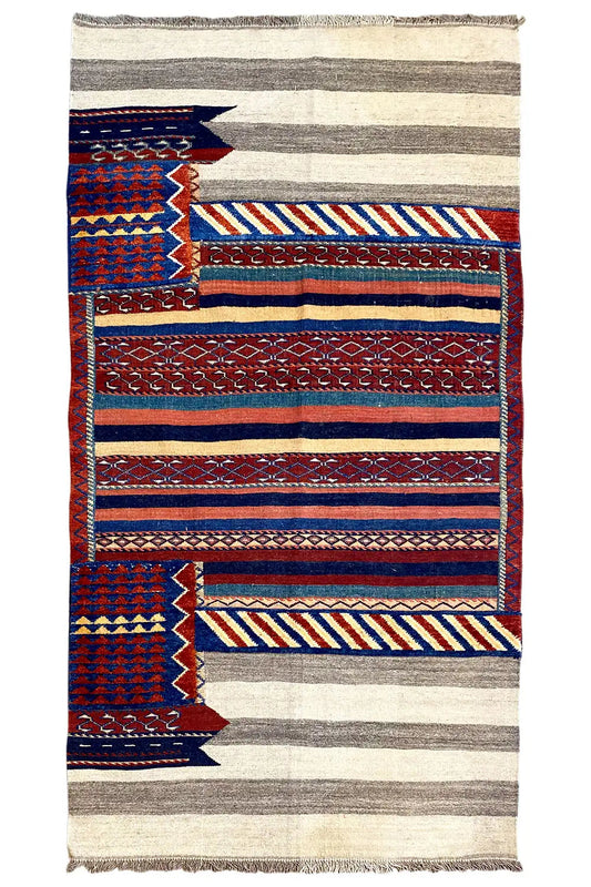 Bakhtiari Kelim (210x103cm) - German Carpet Shop