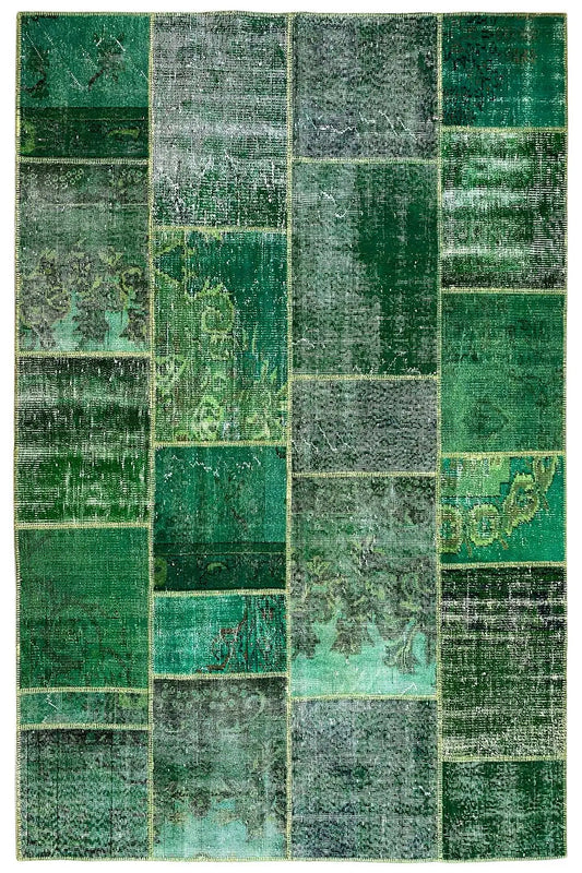 Patchwork Teppiche - 621 (261x182cm) - German Carpet Shop
