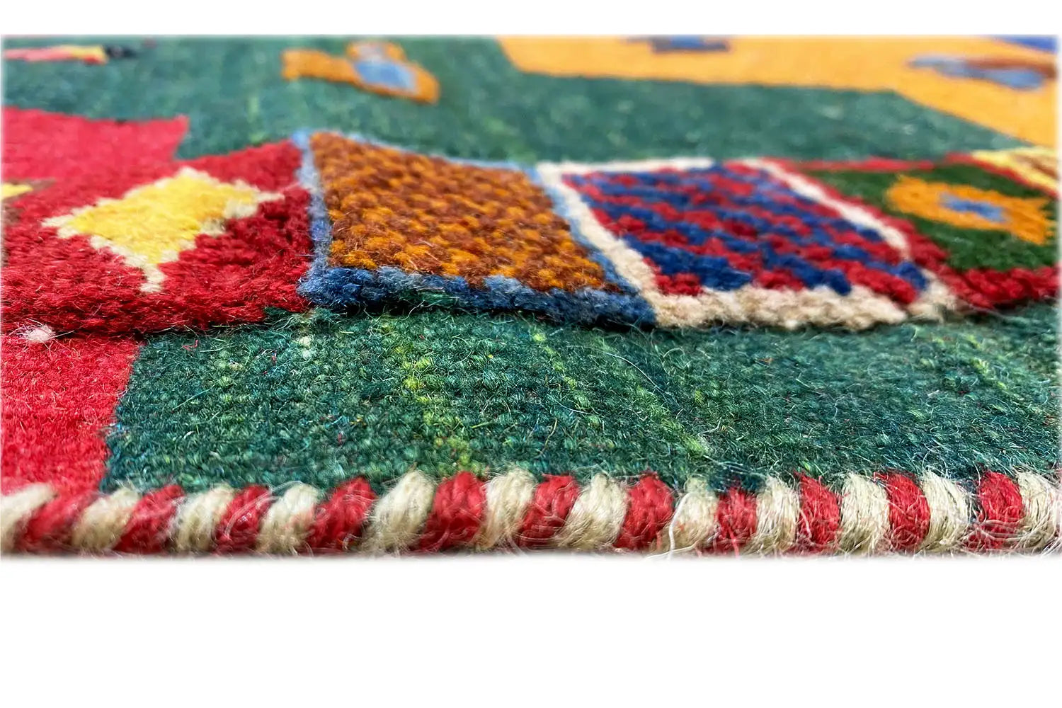 Kilim Qashqai - (274x101cm) - German Carpet Shop