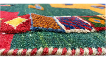 Kilim Qashqai - (274x101cm) - German Carpet Shop