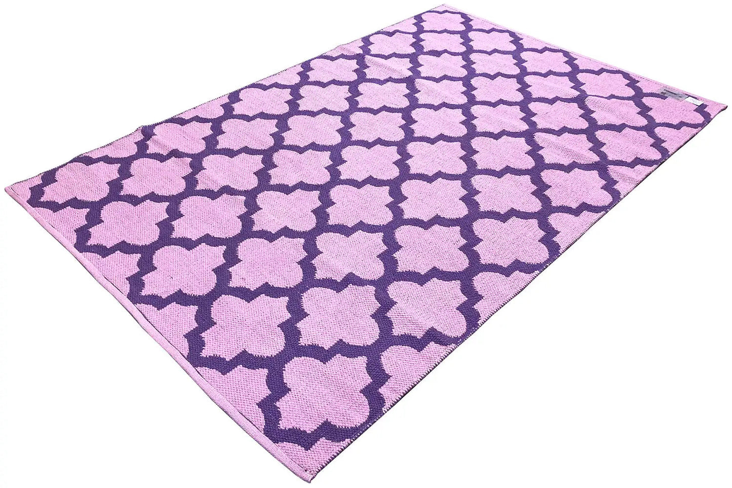 Moderner Kelim - Samak 03 Violet - German Carpet Shop