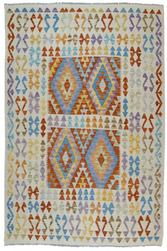 Kelim Afghan 2757 (205x161cm) - German Carpet Shop