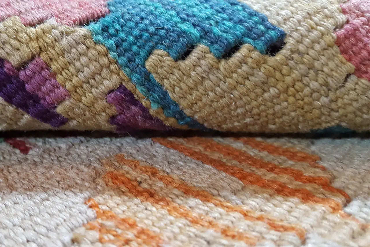 Kelim - Afghan (289x86 cm) - German Carpet Shop