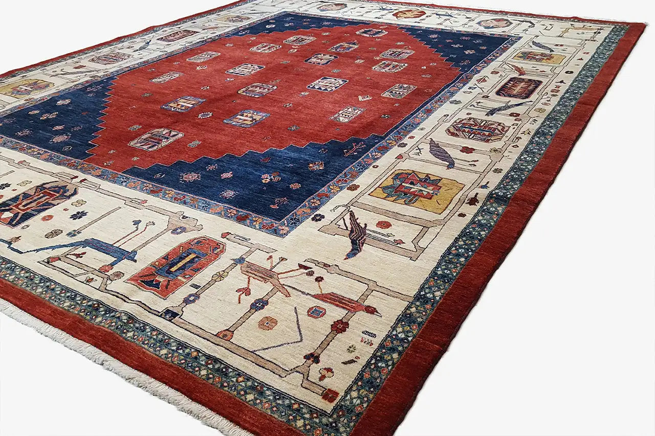 Qashqai - Klassik (381x298 cm) - German Carpet Shop