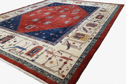 Qashqai - Klassik (381x298 cm) - German Carpet Shop