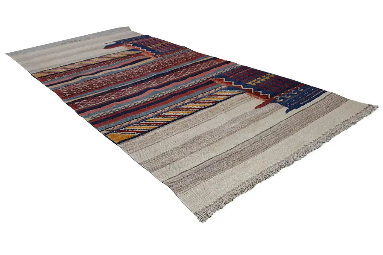 Kelim Bakhtiari (205x99cm) - German Carpet Shop