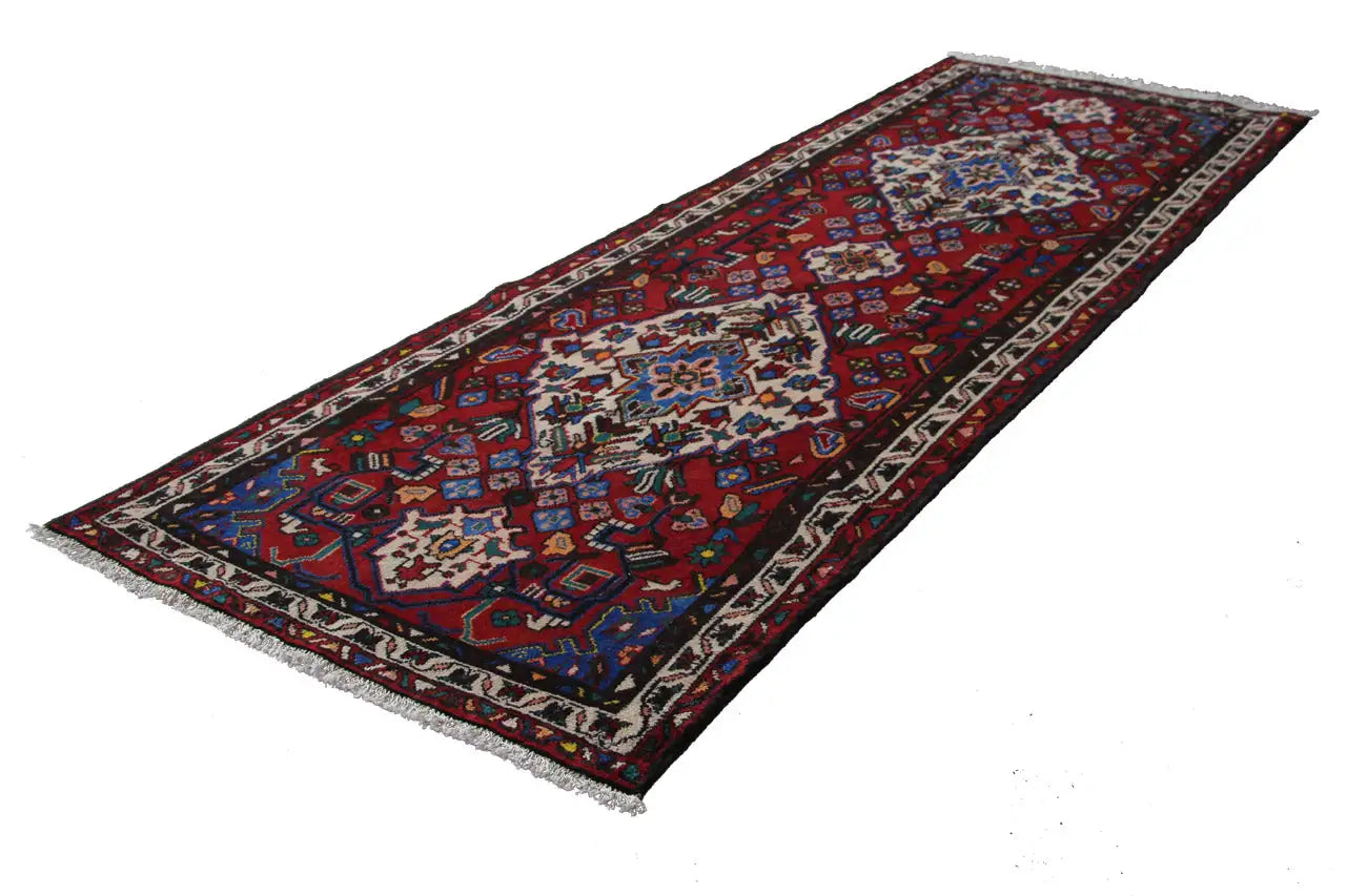  Hamadan - Läufer (310x110 cm) - Premium Teppich from German Carpet Shop - Just €249! Shop now at German Carpet Shop