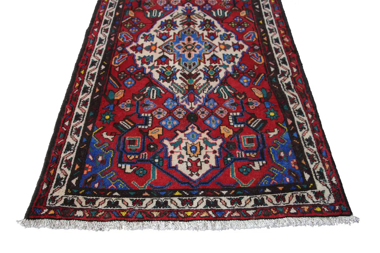  Hamadan - Läufer (310x110 cm) - Premium Teppich from German Carpet Shop - Just €249! Shop now at German Carpet Shop