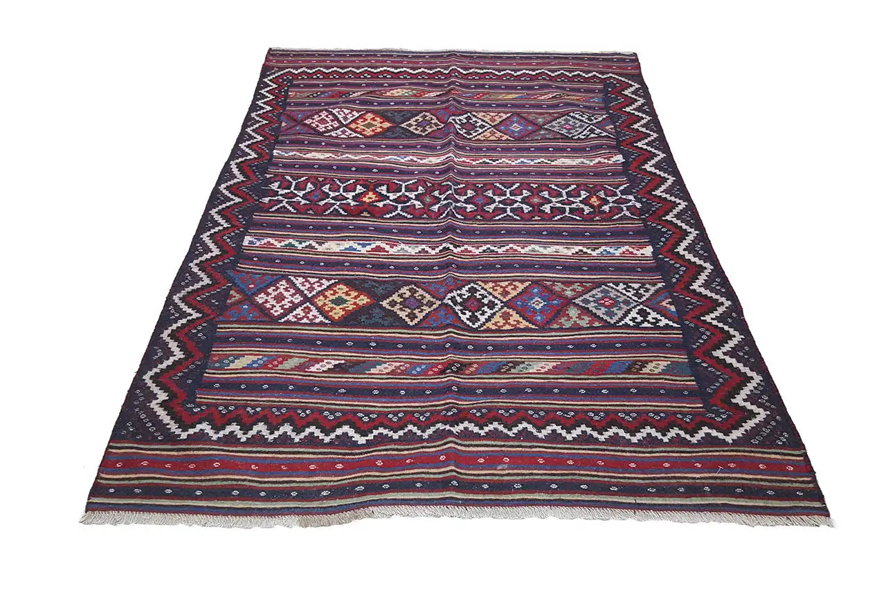 Kilim Sirjan - 905434 (216x147cm) - German Carpet Shop