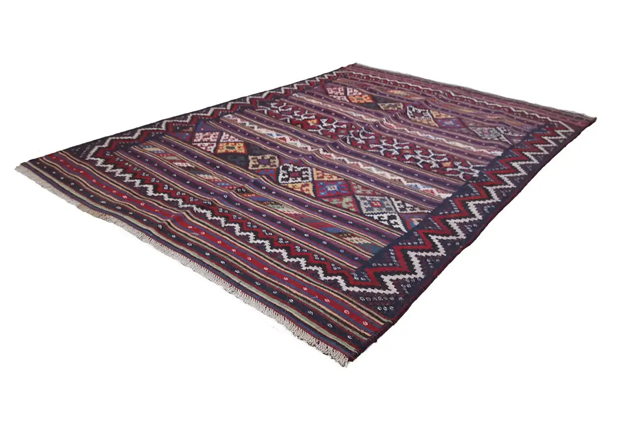 Kilim Sirjan - 905434 (216x147cm) - German Carpet Shop