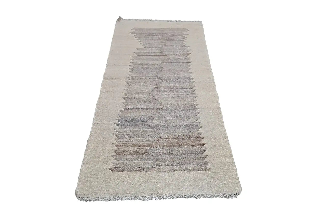 Kilim Qashqai - 201020 (190x83cm) - German Carpet Shop
