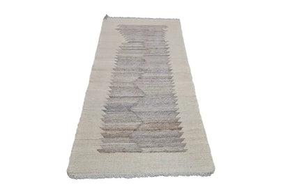 Kilim Qashqai - 201020 (190x83cm) - German Carpet Shop