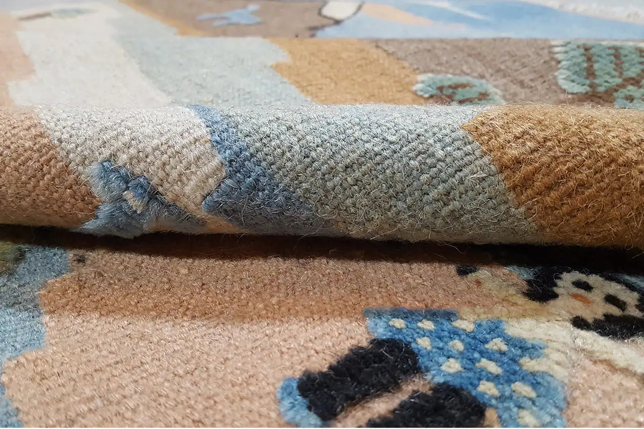Kilim Qashqai - 605618 (198x157cm) - German Carpet Shop