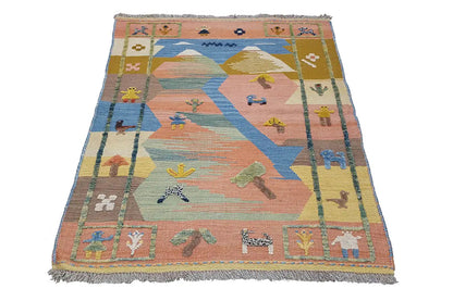 Kilim Qashqai - 800593 (112x84cm) - German Carpet Shop