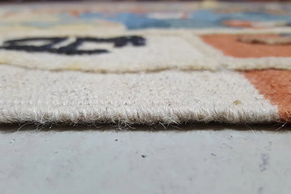 Kilim Qashqai - 800603 (145x101cm) - German Carpet Shop