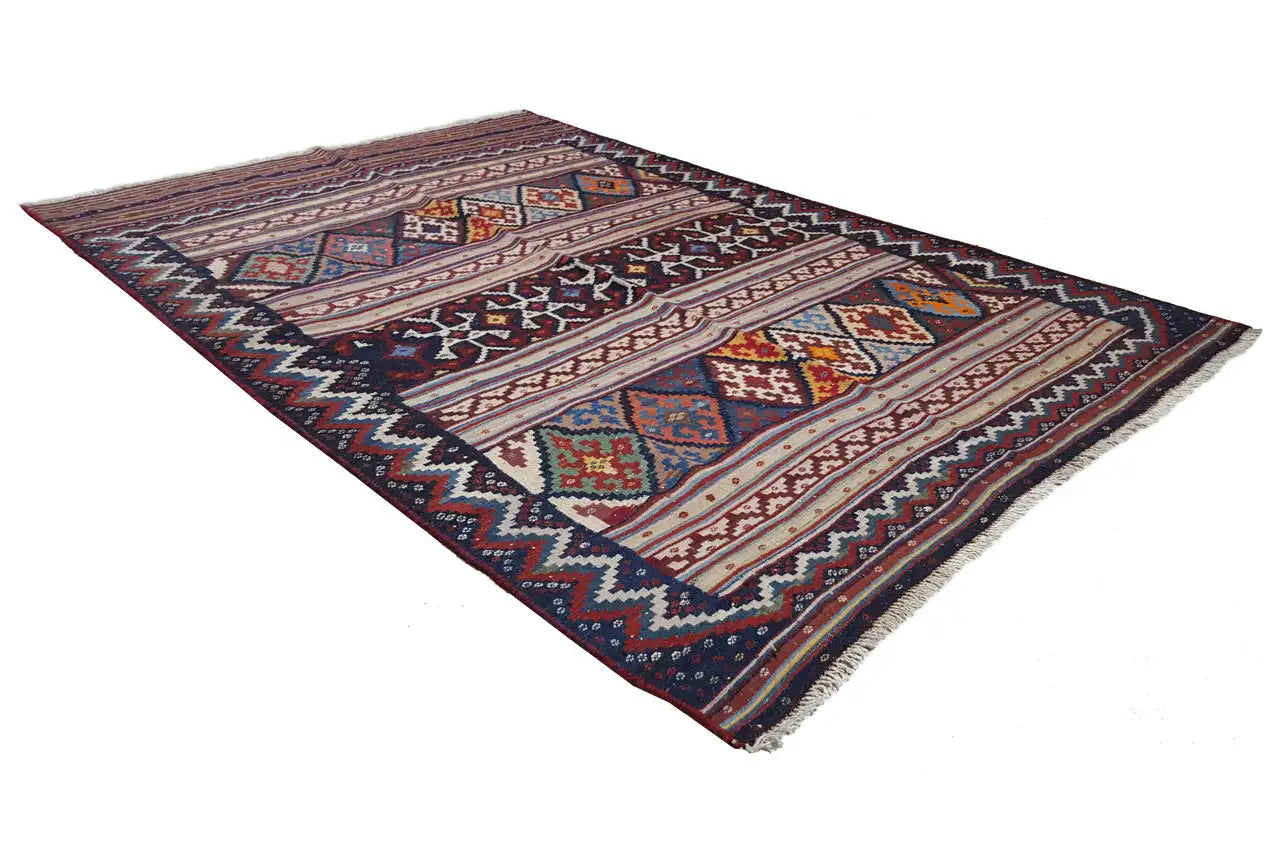 Kilim Sirjan - 905431 (219x145cm) - German Carpet Shop