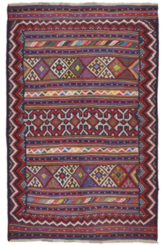 Kilim Sirjan - 905432 (234x155cm) - German Carpet Shop