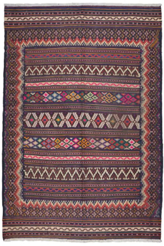 Kilim Sirjan - 905435 (208x155cm) - German Carpet Shop