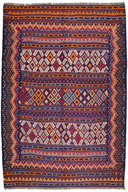 Kilim Sirjan - 905436 (224x162cm) - German Carpet Shop