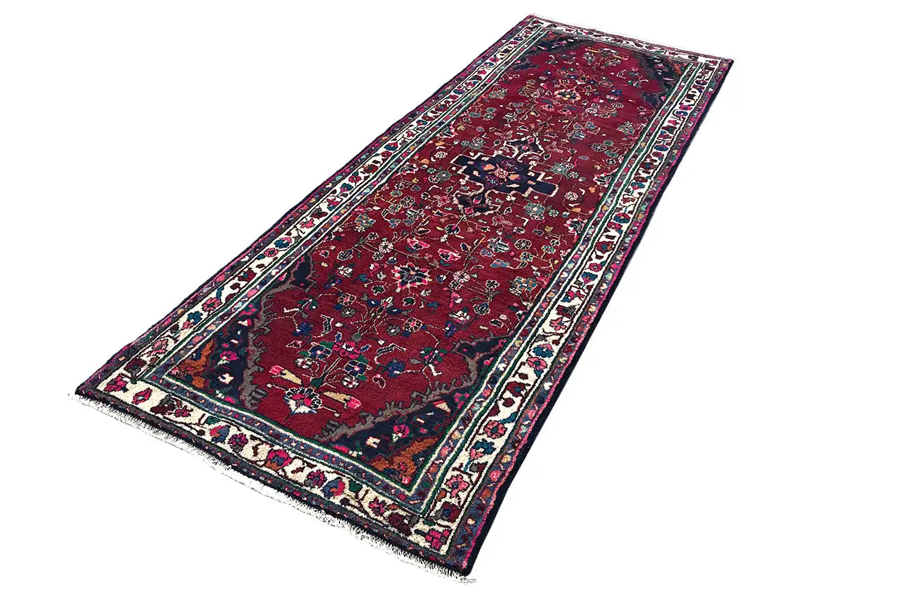  Hamadan - Läufer (309x106 cm) - Premium Teppich from German Carpet Shop - Just €249! Shop now at German Carpet Shop