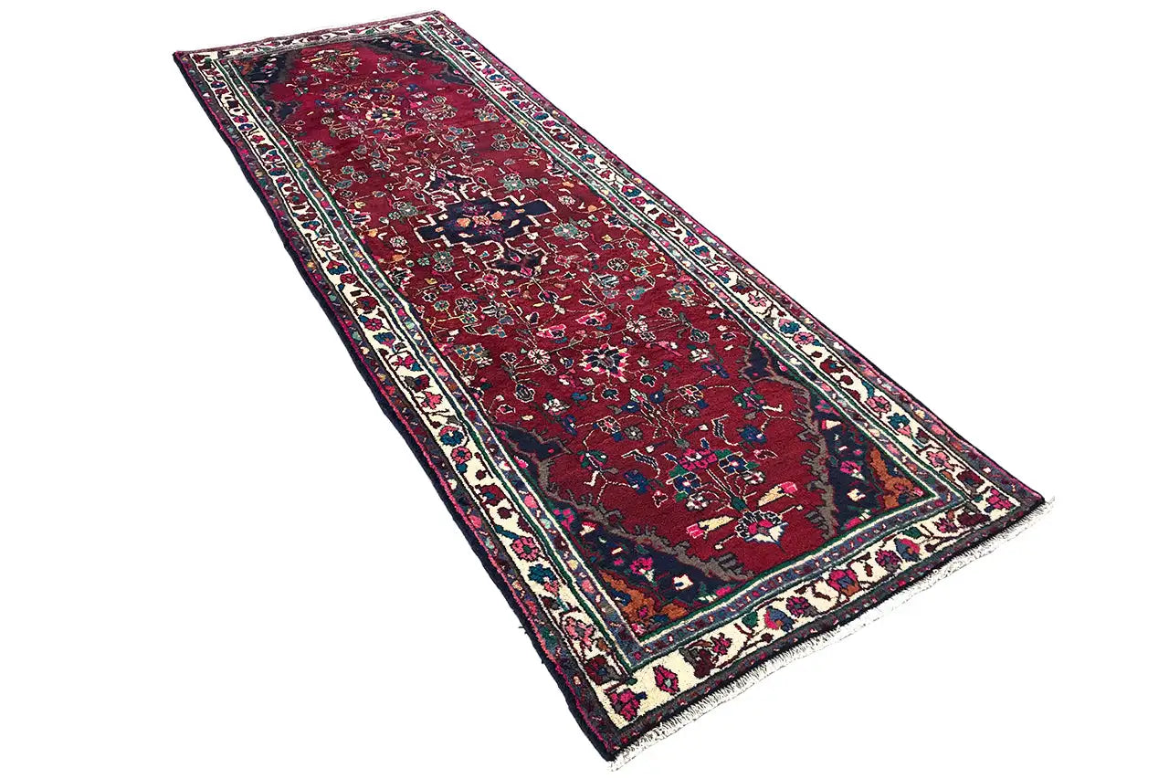  Hamadan - Läufer (309x106 cm) - Premium Teppich from German Carpet Shop - Just €249! Shop now at German Carpet Shop