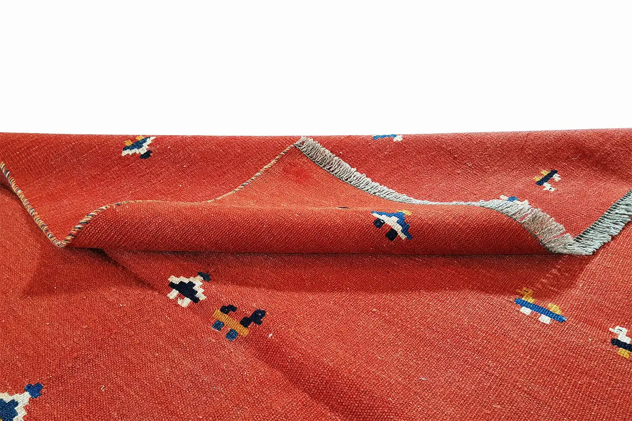 Kilim Qashqai - 2147 (155x102cm) - German Carpet Shop
