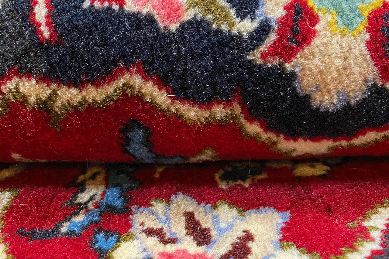 Keshan - Rot (326x108 cm) - German Carpet Shop
